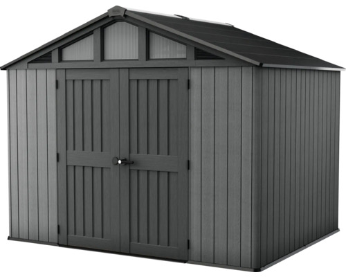 Tuinhuis met dubbele deur en zadeldak