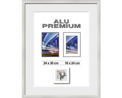 THE WALL Fotolijst aluminium Duo zilver 24x30 cm