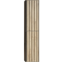 DIFFERNZ Hoge badkamerkast Elin 160x36x30 cm eiken
