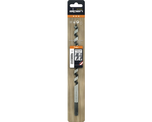 Alpen houtboor met centreerpunt, diameter 10 millimeter