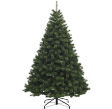 Kunstkerstboom met metalen standaard