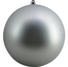 Zilveren kerstbal