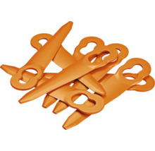 Kunststof messen voor grastrimmer, set