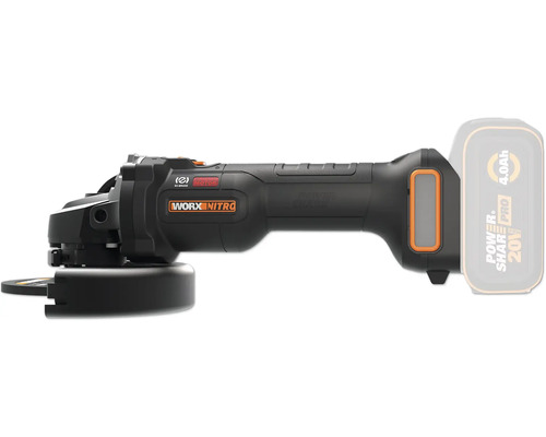 WORX Accu haakse slijper WX814.9 (zonder accu)