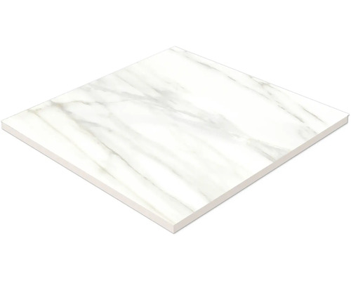 Vierkante tegel met marmerlook