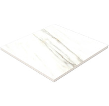 Witte tegel met marmerlook