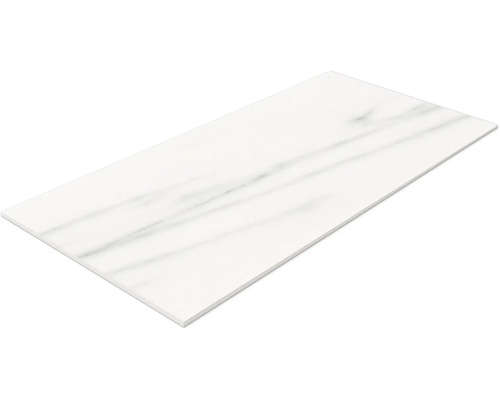 Witte tegel met marmerlook