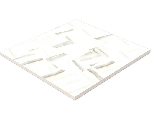 Individuele vloertegel met marmerlook