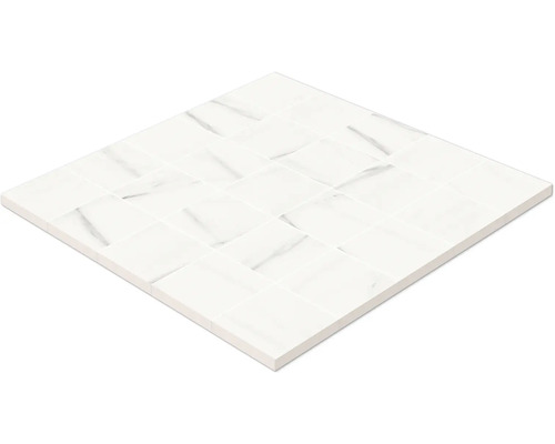 Tegelmat van keramiek met marmerstructuur