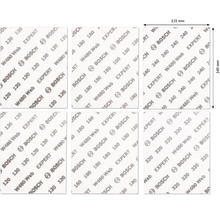 Bosch Expert schuurpapier set, verschillende korrelgroottes, afmetingen 115 mm x 140 mm