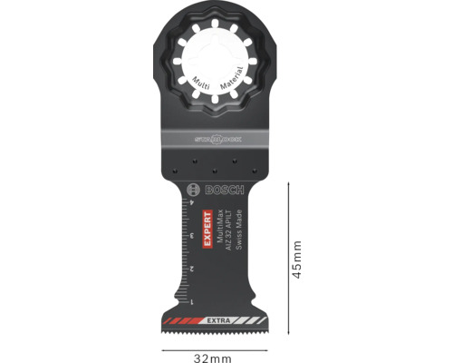 Bosch multifunctioneel gereedschapszaagblad, 32 mm breed en 45 mm lang