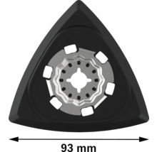 Driehoekig zaagblad voor multifunctioneel gereedschap, 93 mm