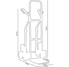Afmetingen van een traploper