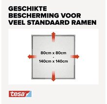 TESA Inzethor raam FALT antraciet 80-140x80-140 cm