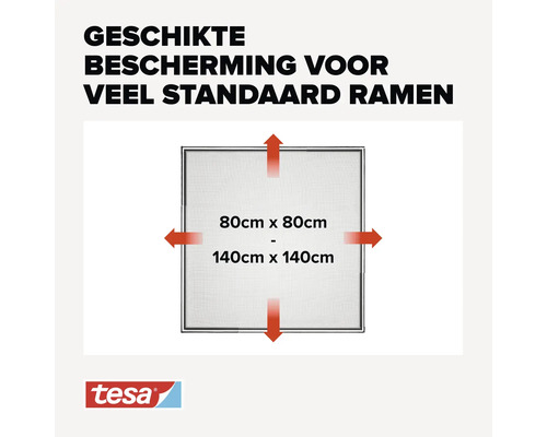 Geschikte bescherming voor veel standaardramen