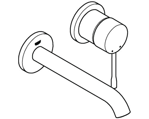 Wandkraan voor de badkamer