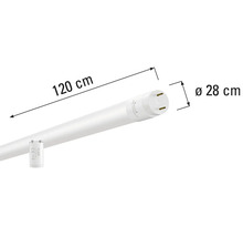 LED buis, lengte 120 cm, diameter 28 cm