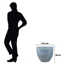 Plantenbak met afmetingen 44,5 cm bij 38 cm