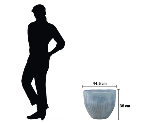 Plantenbak met afmetingen 44,5 cm bij 38 cm