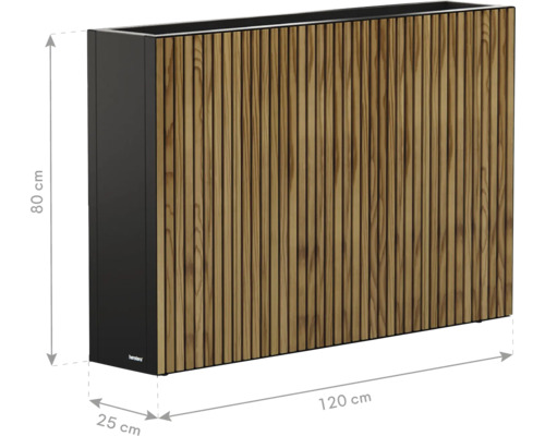 Herstera tuin plantenbak, 120 x 80 x 25 cm