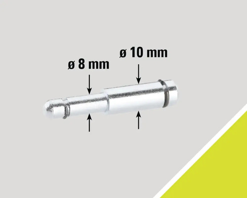 Pen met een diameter van 8 mm en 10 mm