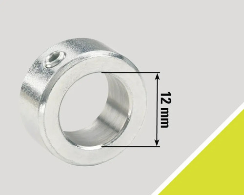 Metalen golfring met een grootte van 12 mm