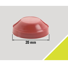 Kunststof beschermkap, 20 millimeter diameter