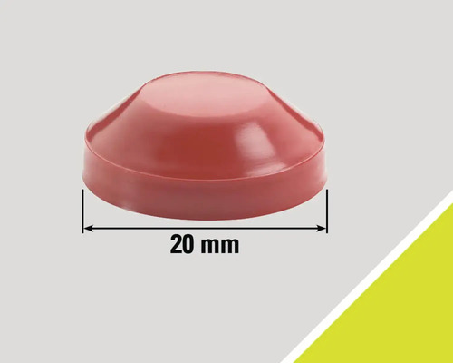 Kunststof beschermkap, 20 millimeter diameter