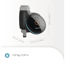 Gardena besproeiingscomputer met afmetingen