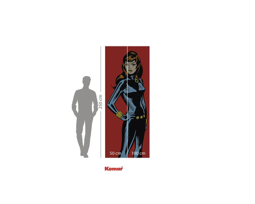 Komar fotobehang met stripfiguur, 250x100 cm