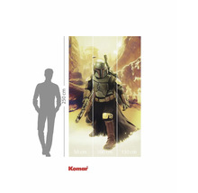 Star Wars fotobehang met Mandaloriaanse krijger, 250x350 cm