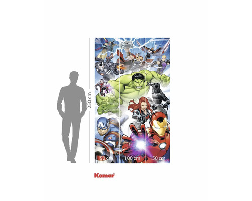 Fotobehang met Avengers-motief, 250 x 300 cm, geschikt voor kinderkamer