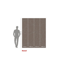 Komar fotobehang met abstract patroon, 250 cm hoog en 200 cm breed