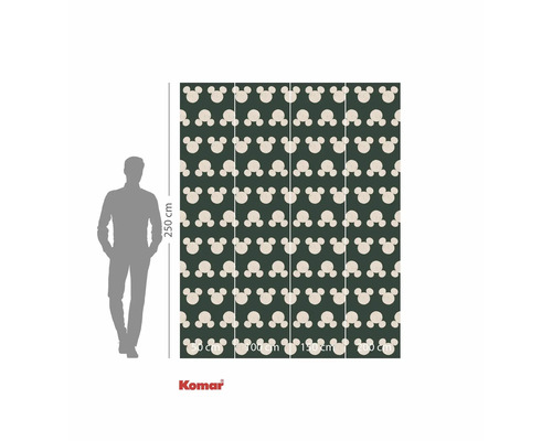 Fotobehang met Mickey Mouse motief voor wanddecoratie