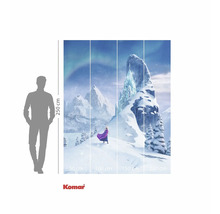 Fotobehang met het motief ijspaleis uit Frozen