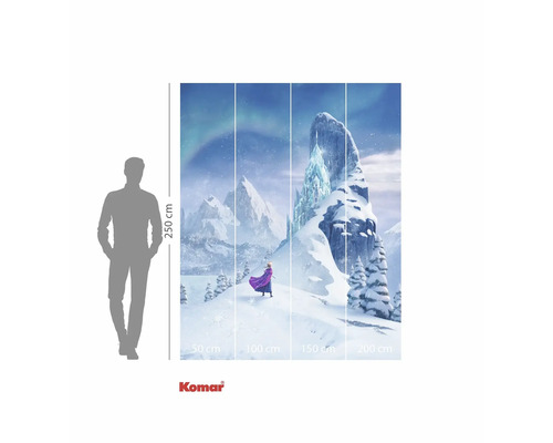 Fotobehang met het motief ijspaleis uit Frozen