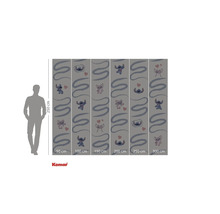 Fotobehang met Stitch motief, geschikt voor wanddecoratie