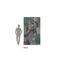 Komar fotobehang met damesmotief, 250 x 150 cm