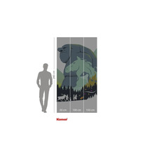 Komar fotobehang met een rots-trol motief, ideaal voor wanddecoratie