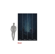 Fotobehang met Star Wars motief, scène in het bos, 280 cm hoog