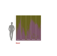 Komar fotobehang met de afmetingen 250 bij 250 centimeter