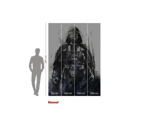 Komar Darth Vader fotobehang, 280 cm hoog