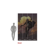 Komar fotobehang met Mandalorian en kind, 280 bij 200 centimeter