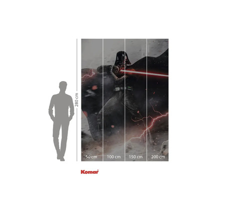 Komar Star Wars fotobehang Darth Vader, 280 bij 200 cm