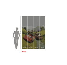Komar Cars fotobehang met Lightning McQueen en Takel