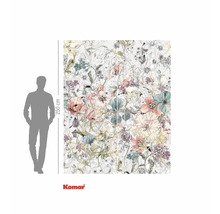 Komar fotobehang met bloemmotief en een hoogte van 250 cm.