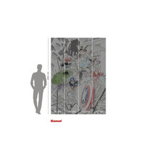 Komar Marvel Avengers Comic fotobehang, 280 bij 200 centimeter