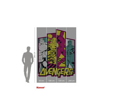 Komar Avengers fotobehang met de superhelden Hulk, Thor, Iron Man en Captain America