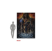 Fotobehang met Avengers-motief en de afmetingen 280 bij 200 centimeter