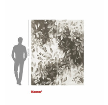 Fotobehang met plantenmotief, 300 cm breed en 250 cm hoog